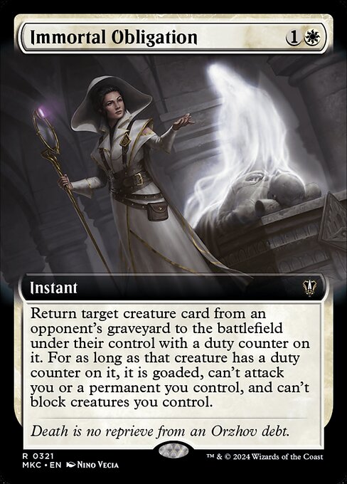 Immortal Obligation (MKC 321)