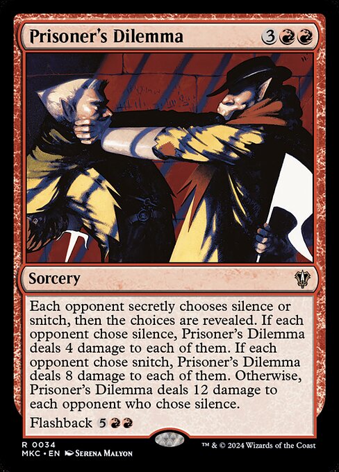Prisoner's Dilemma (MKC 34)