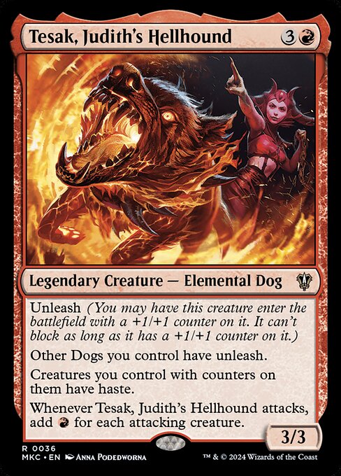 Tesak, Judith's Hellhound (MKC 36)
