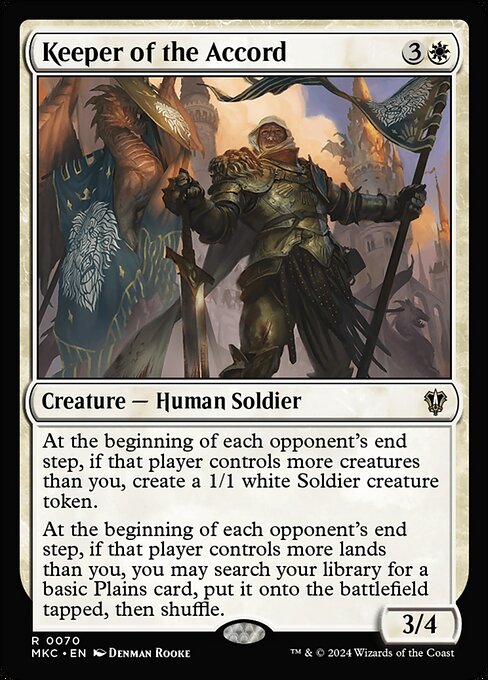 Keeper of the Accord (MKC 70)