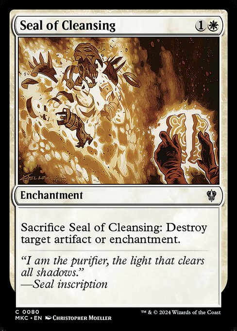 Seal of Cleansing (MKC 80)