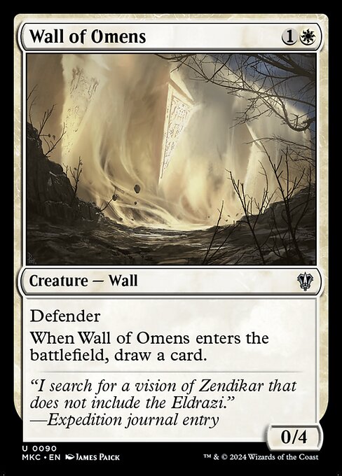 Wall of Omens (MKC 90)
