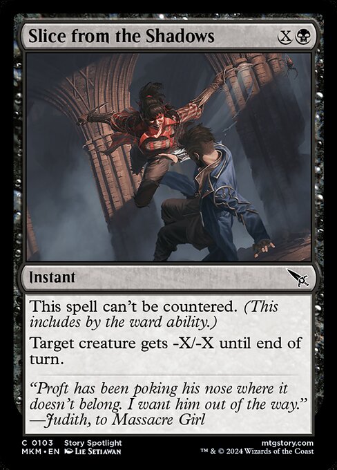 Slice from the Shadows (MKM 103)