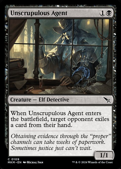 Unscrupulous Agent (MKM 109)