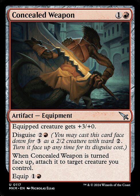 Concealed Weapon (MKM 117)
