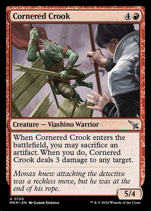 Cornered Crook (MKM 120)
