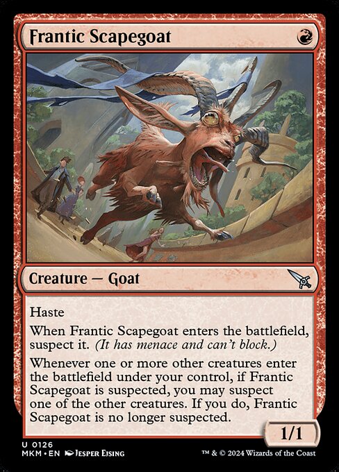 Frantic Scapegoat (MKM 126)
