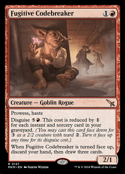 Fugitive Codebreaker (MKM 127)