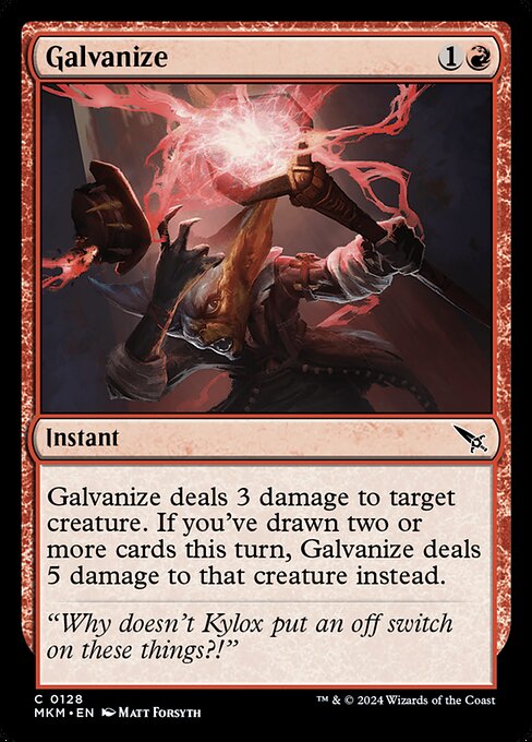Galvanize (MKM 128)