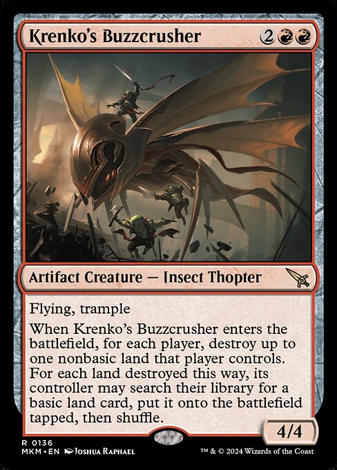 Krenko's Buzzcrusher (MKM 136)
