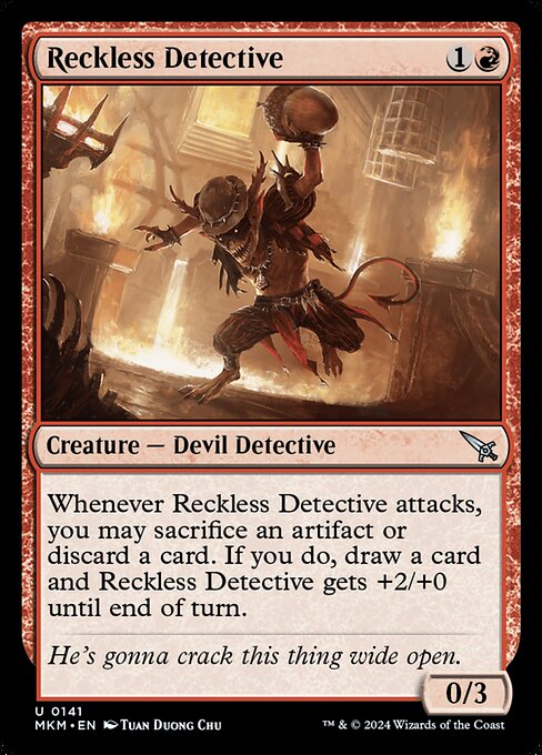Reckless Detective (MKM 141)