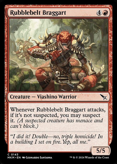 Rubblebelt Braggart (MKM 143)
