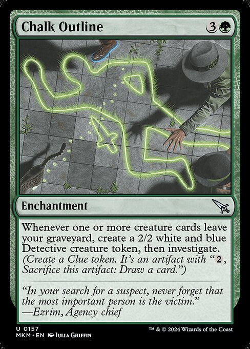 Chalk Outline (MKM 157)