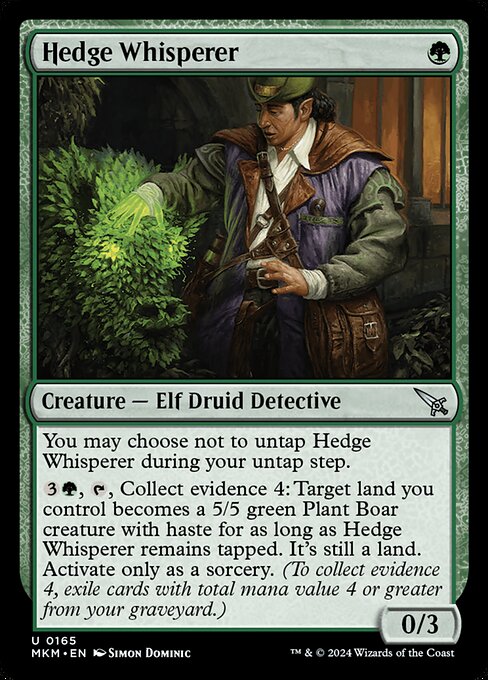 Hedge Whisperer (MKM 165)