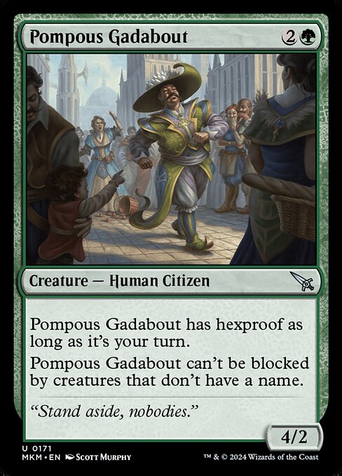 Pompous Gadabout (MKM 171)
