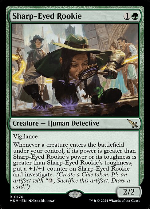 Sharp-Eyed Rookie (MKM 176)