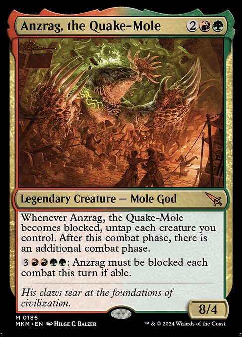 Anzrag, the Quake-Mole (MKM 186)