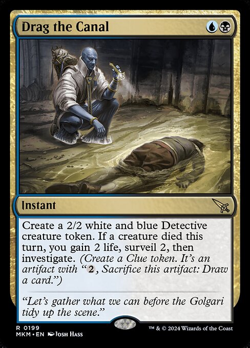 Drag the Canal (MKM 199)