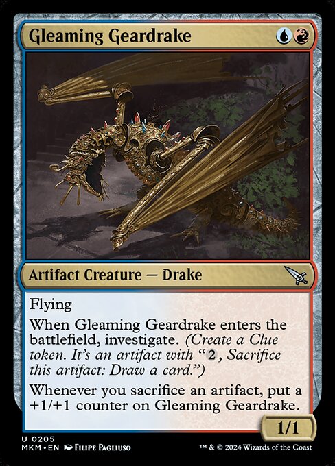 Gleaming Geardrake (MKM 205)