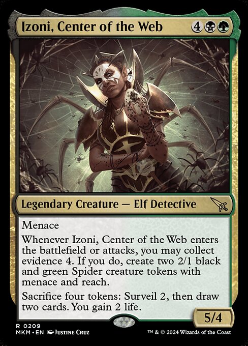Izoni, Center of the Web (MKM 209)
