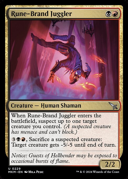 Rune-Brand Juggler (MKM 229)