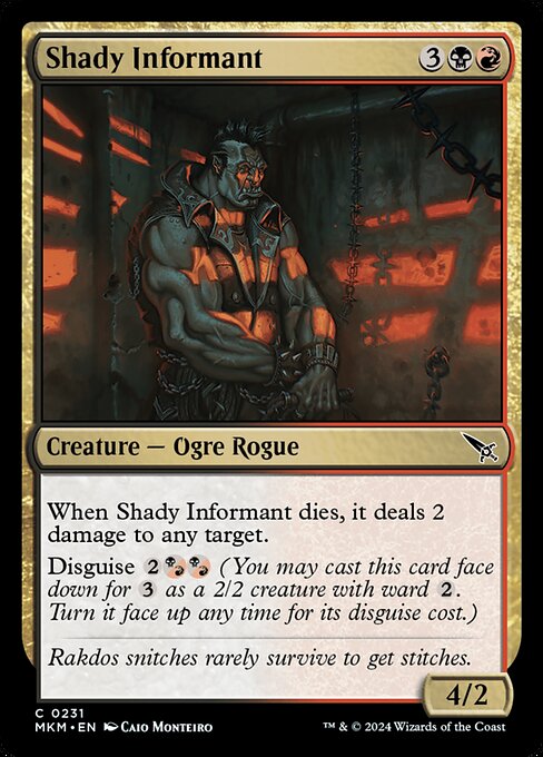 Shady Informant (MKM 231)