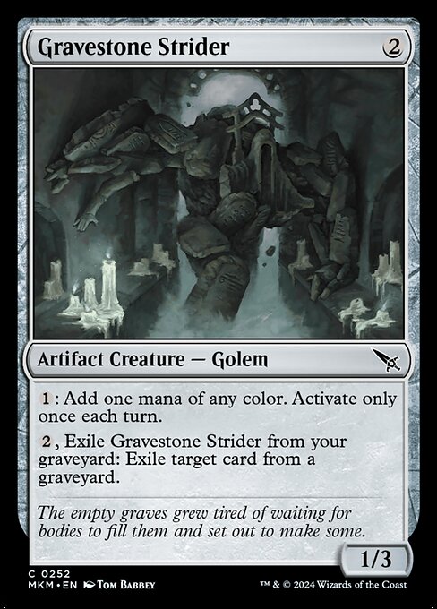 Gravestone Strider (MKM 252)