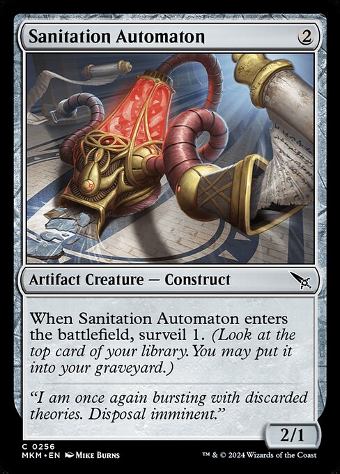 Sanitation Automaton (MKM 256)