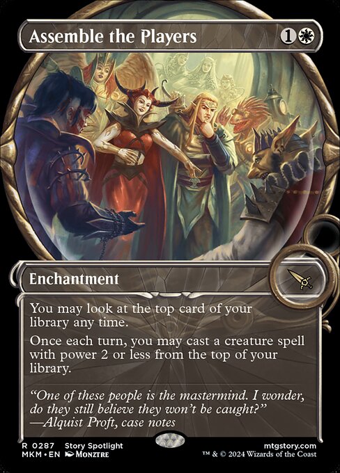 Assemble the Players (MKM 287)