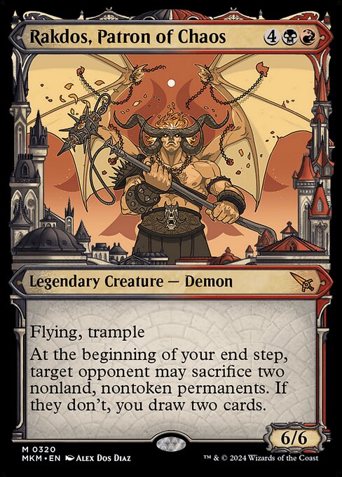 Rakdos, Patron of Chaos (MKM 320)