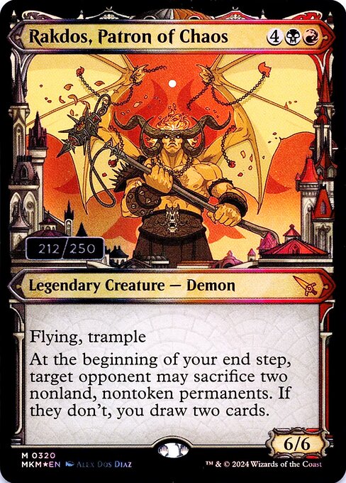 Rakdos, Patron of Chaos (MKM 320z)