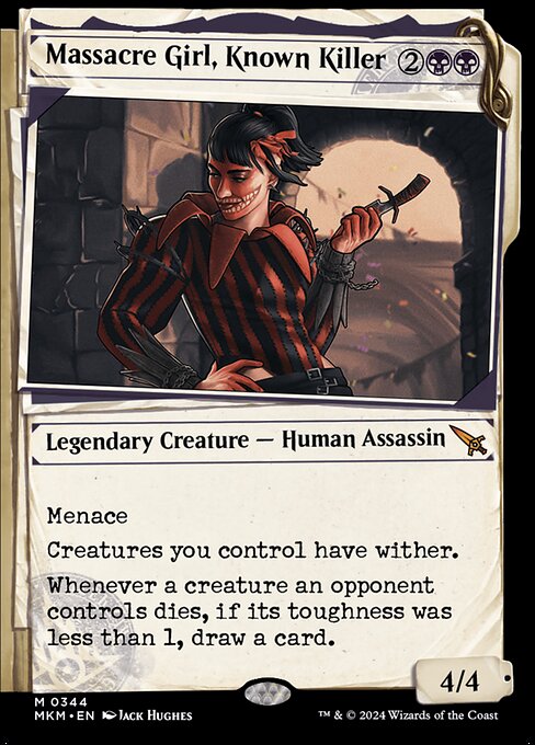 Massacre Girl, Known Killer (MKM 344)
