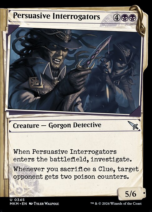 Persuasive Interrogators (MKM 345)