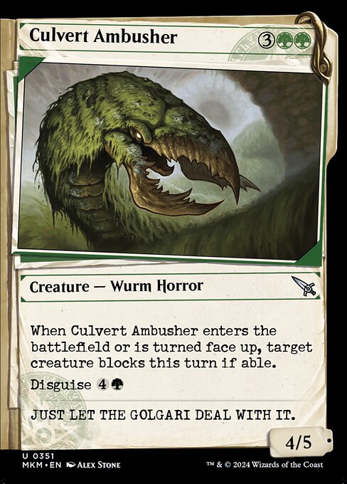Culvert Ambusher (MKM 351)