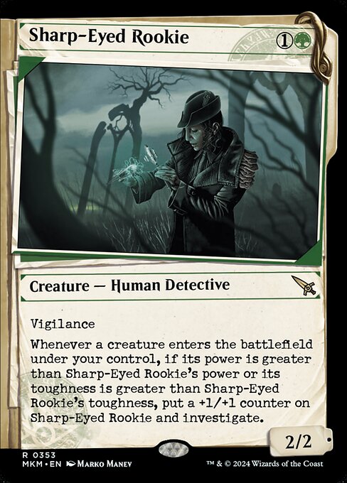 Sharp-Eyed Rookie (MKM 353)