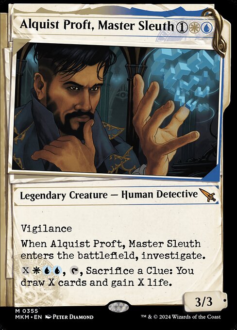 Alquist Proft, Master Sleuth (MKM 355)