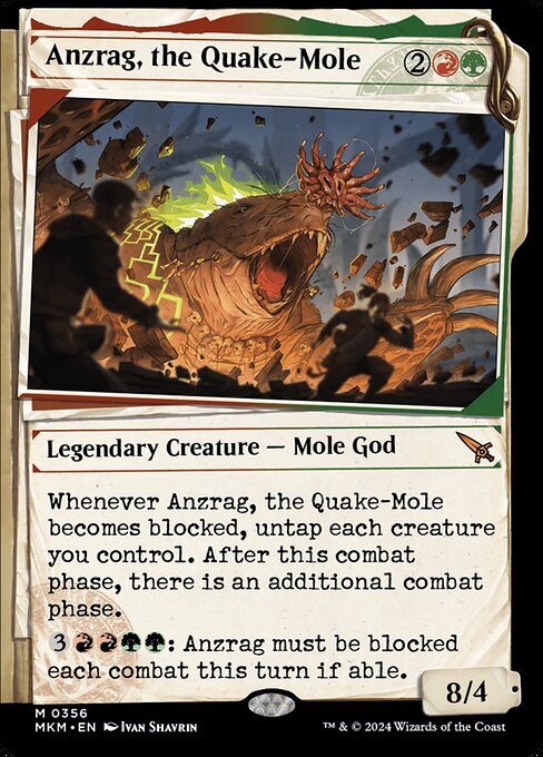 Anzrag, the Quake-Mole (MKM 356)