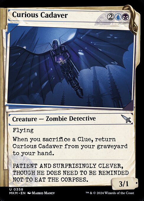 Curious Cadaver (MKM 358)