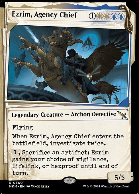 Ezrim, Agency Chief (MKM 360)