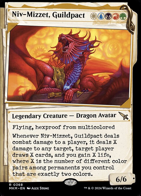 Niv-Mizzet, Guildpact (MKM 368)