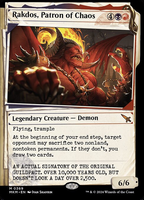 Rakdos, Patron of Chaos (MKM 369)