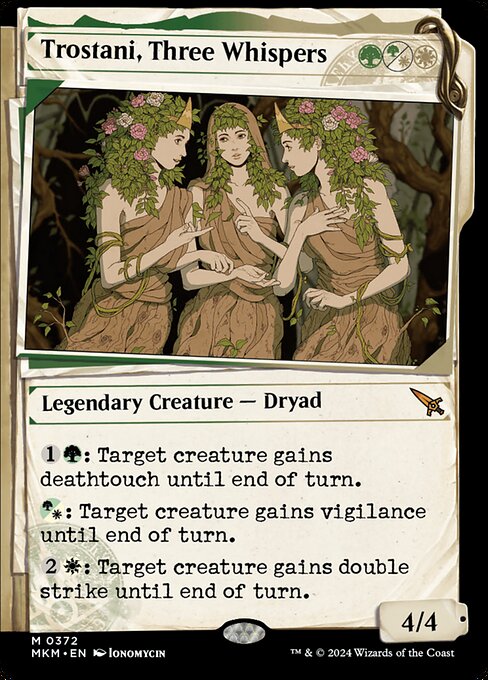 Trostani, Three Whispers (MKM 372)