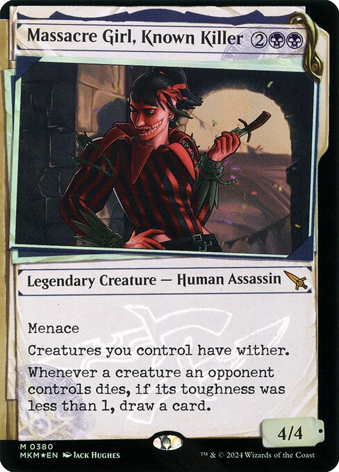 Massacre Girl, Known Killer (MKM 380)