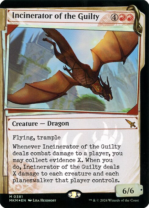 Incinerator of the Guilty (MKM 381)
