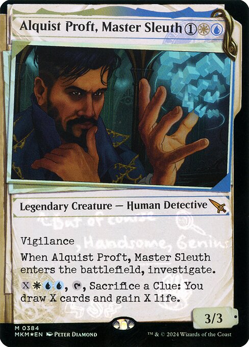 Alquist Proft, Master Sleuth (MKM 384)