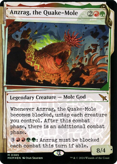 Anzrag, the Quake-Mole (MKM 385)