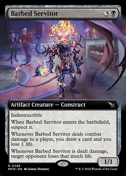 Barbed Servitor (MKM 398)