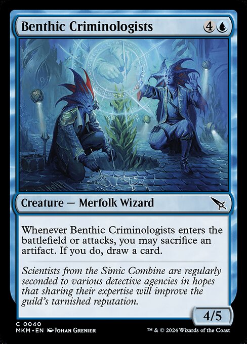 Benthic Criminologists (MKM 40)