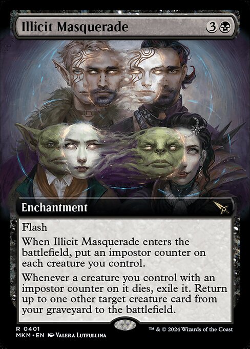 Illicit Masquerade (MKM 401)