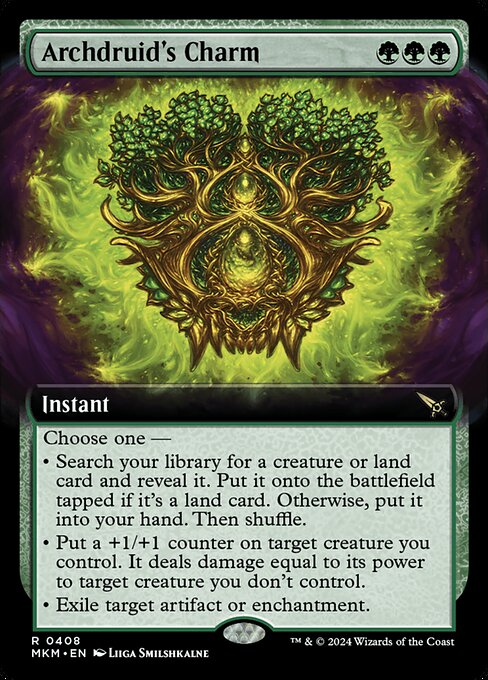 Archdruid's Charm (MKM 408)
